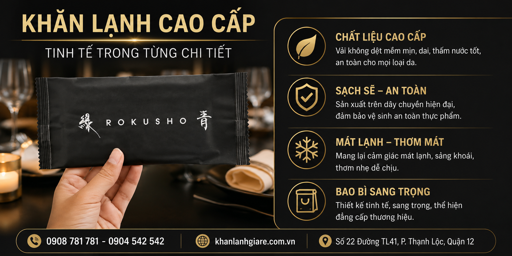 Tiêu chuẩn đánh giá một chiếc khăn lạnh đạt chất lượng là gì?